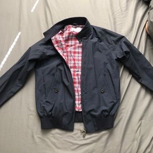 Peter Manning Navy Harrington Jacket (S)